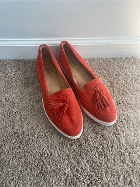Women's Naturalizer Rosalie Suede Tassel Loafer Size 10